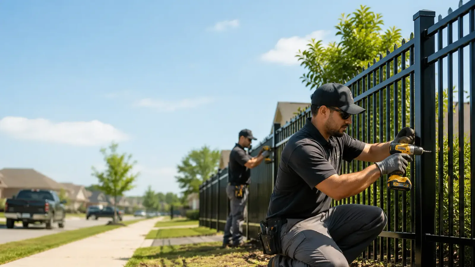Metal Fence Installation in New Waverly, TX